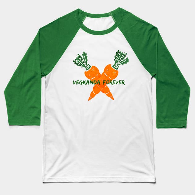 Vegkanda Baseball T-Shirt by naturalsepiafashions